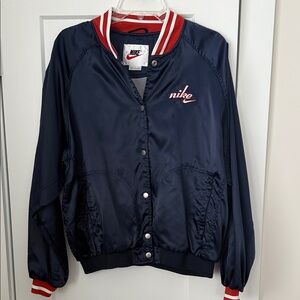 Rare vintage Nike silk bomber size large